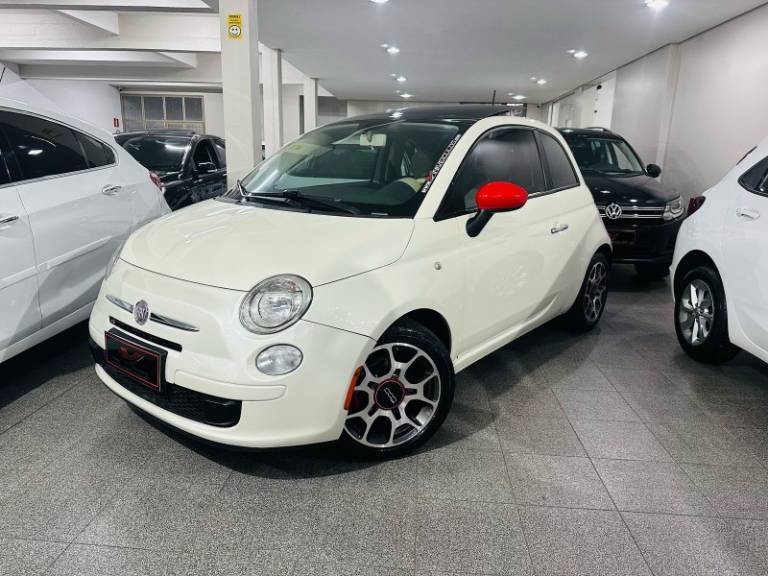 FIAT - 500 - 2012/2012 - Branca - R$ 46.900,00